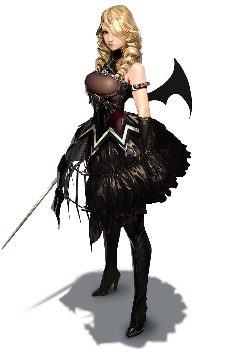Female Clothing Design Art from Mabinogi II: Arena