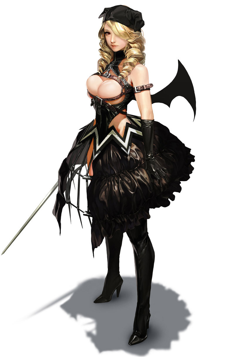 Female Clothing Design Art from Mabinogi II: Arena