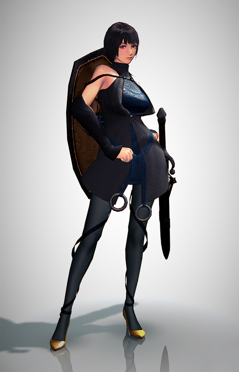 Female Character Render from Mabinogi II: Arena