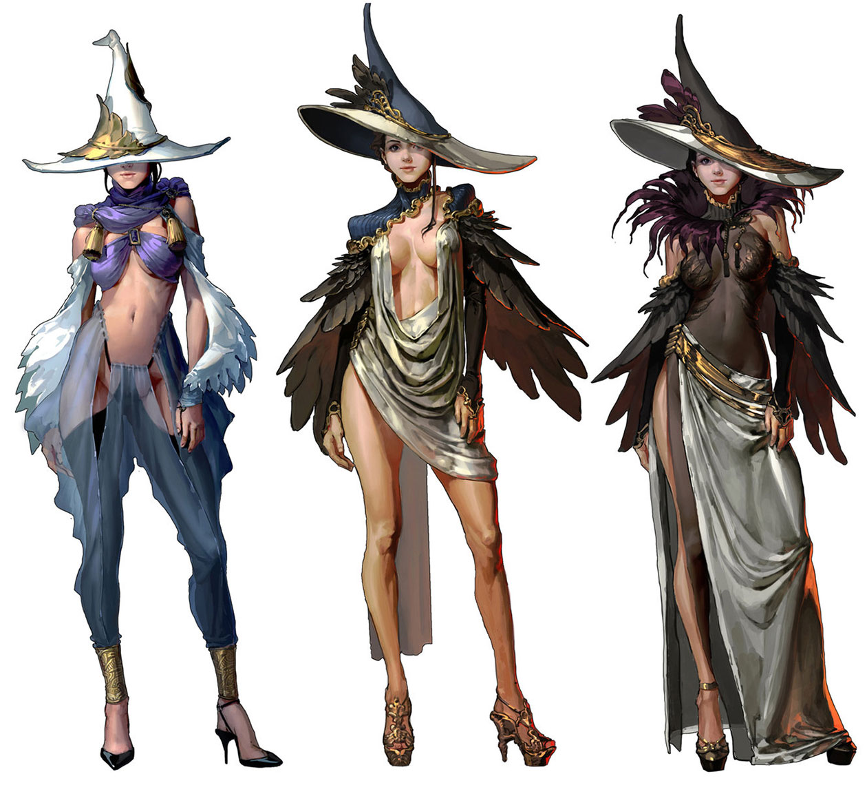 Female Magic Clothing Art from Mabinogi II: Arena