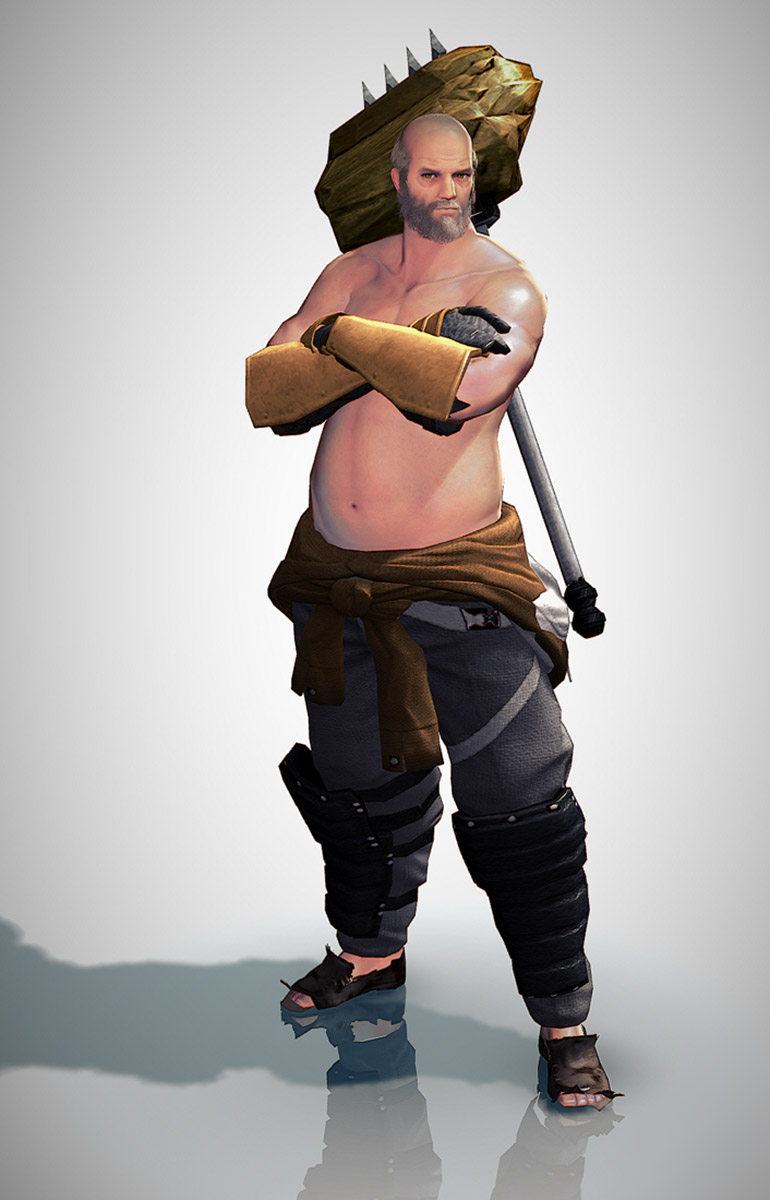 Male Character Render from Mabinogi II: Arena