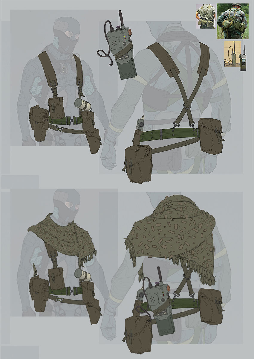 Accessories Art from Metal Gear Online