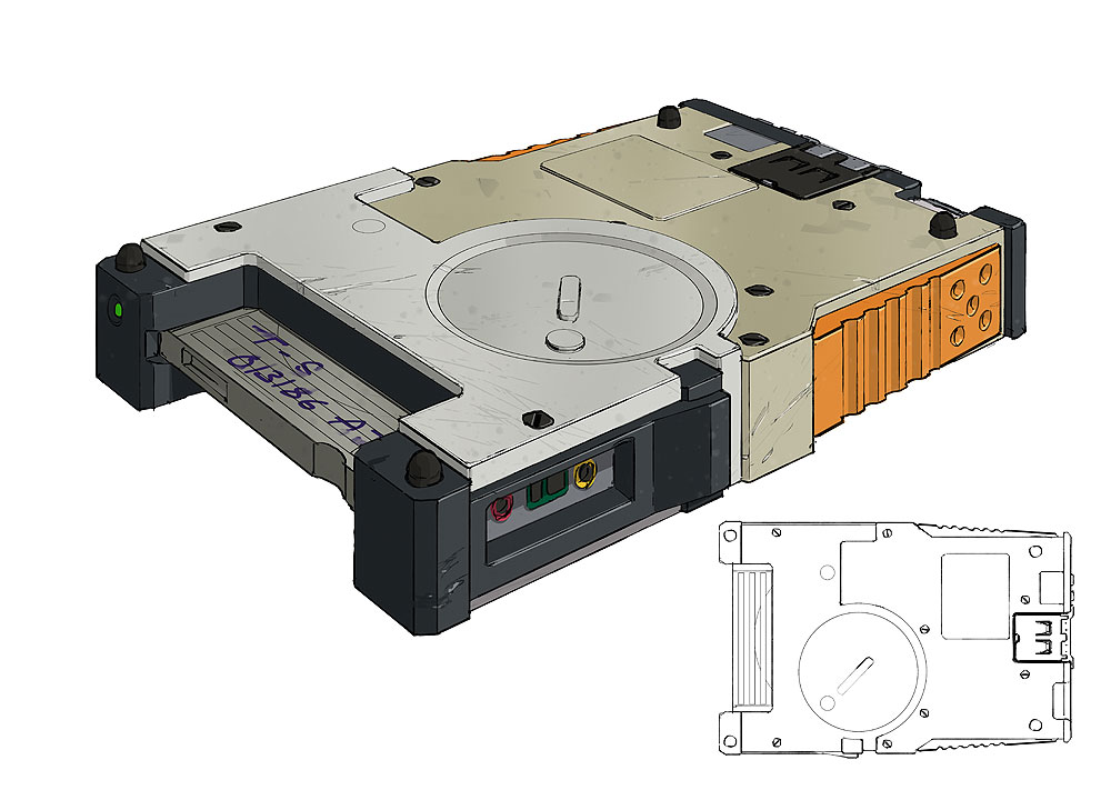 Data Drive Art from Metal Gear Online