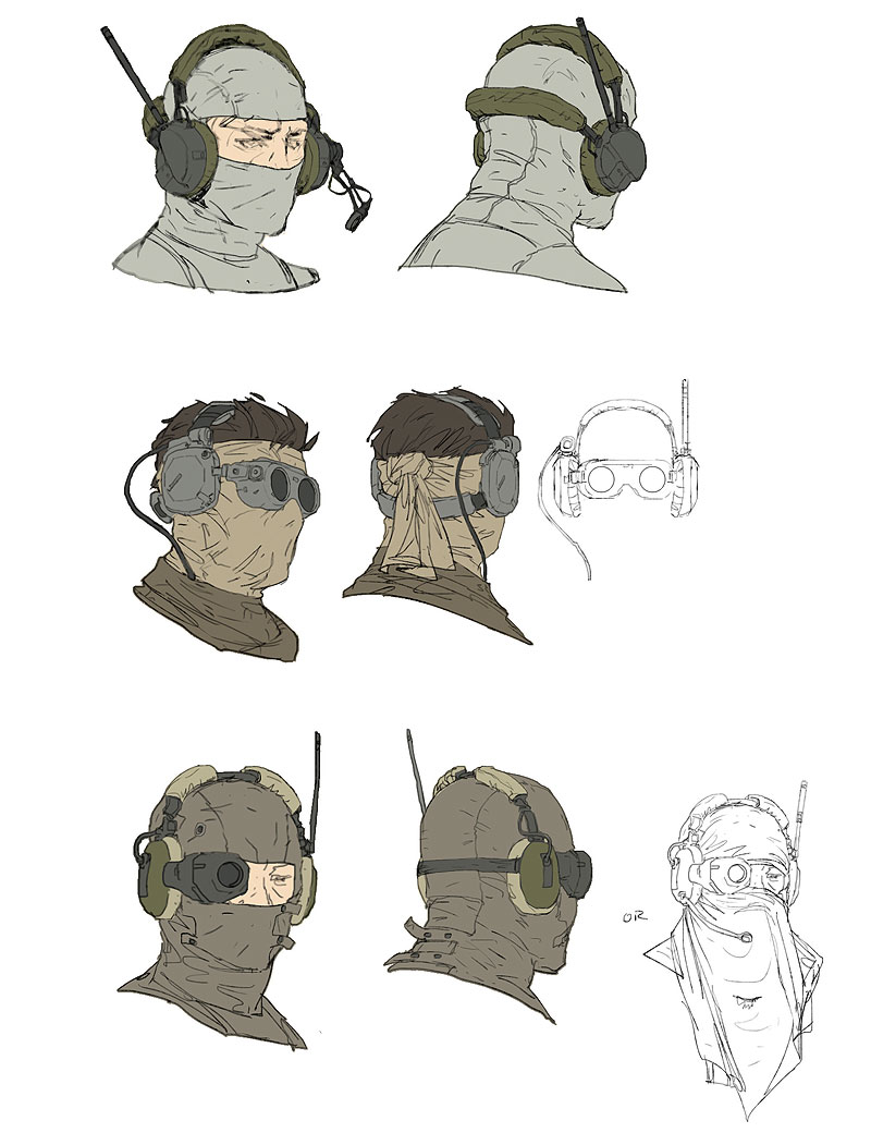 Headwear Art from Metal Gear Online