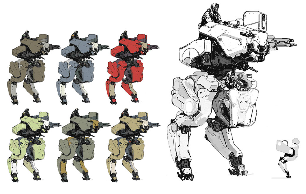 Metal Gear Colors Art from Metal Gear Online