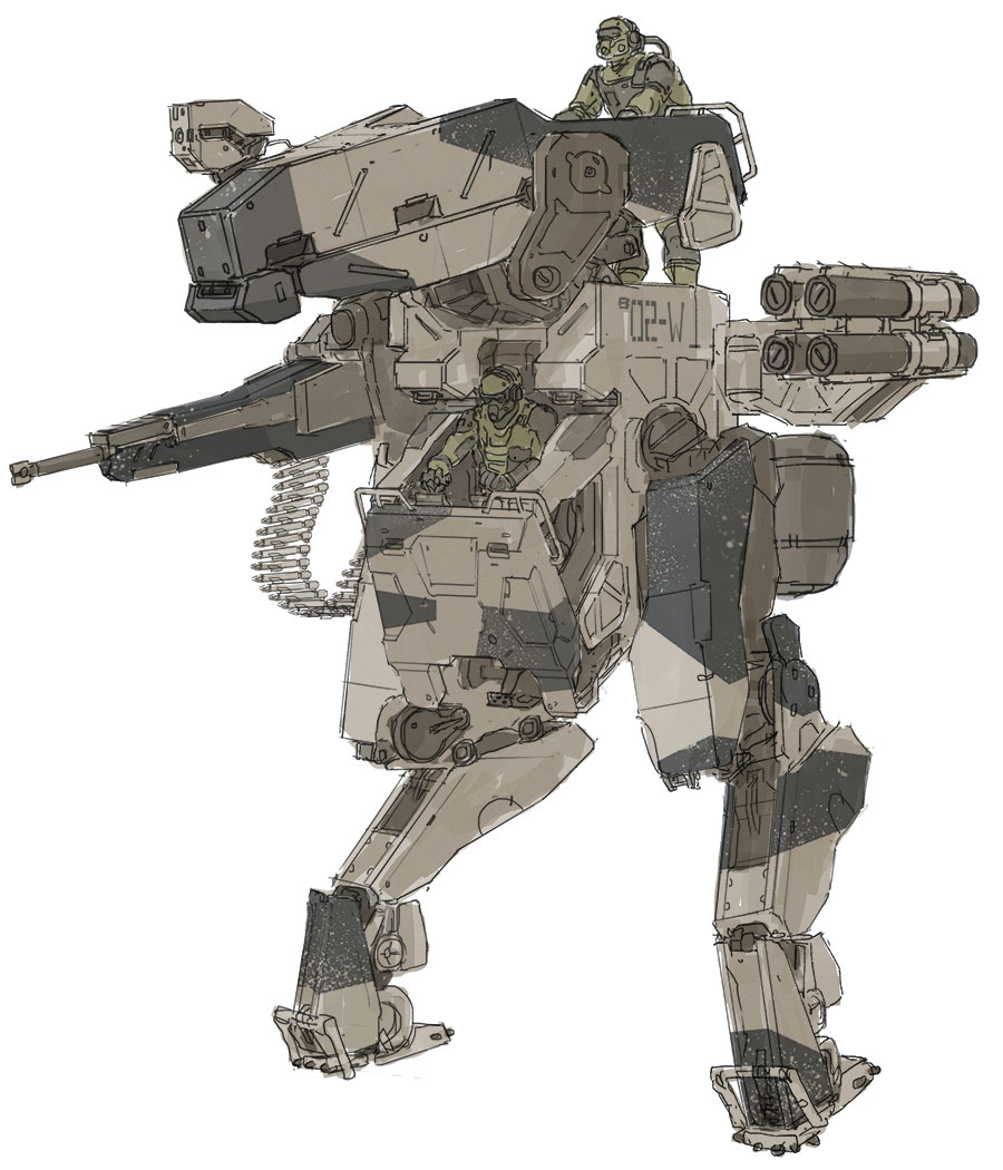 Two-Person Metal Gear Art from Metal Gear Online