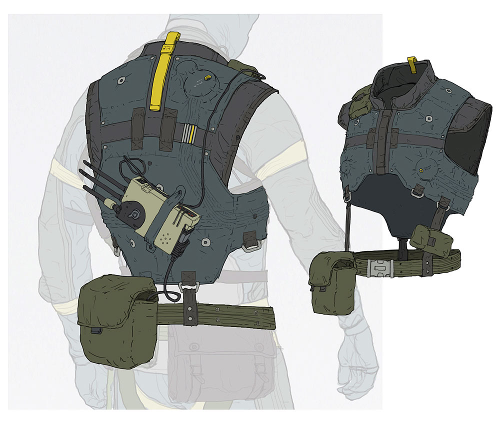 Vest Attachments Art from Metal Gear Online