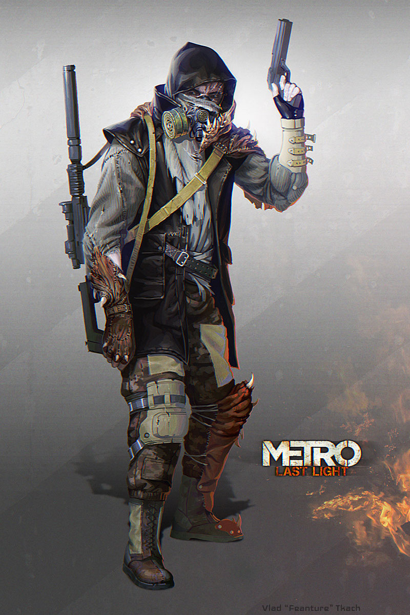 Hanza Sniper Art from Metro: Last Light