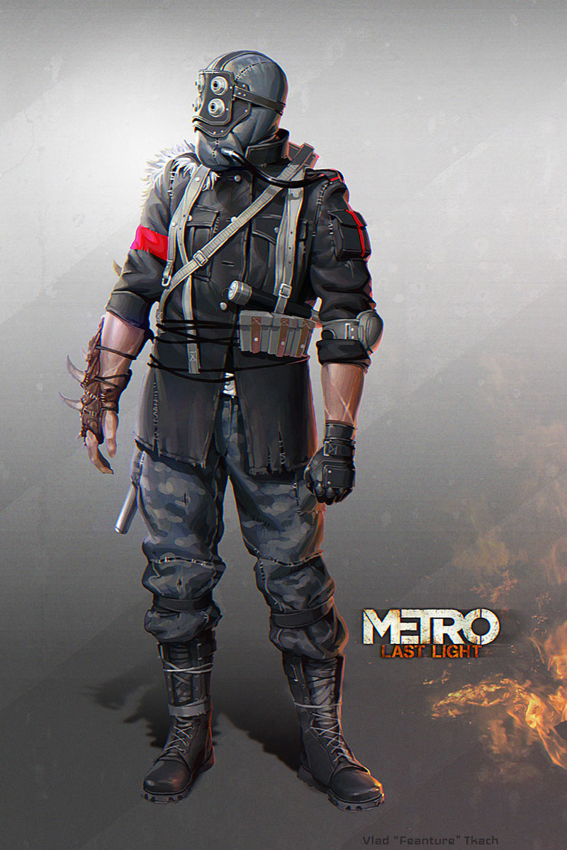 Reich Scout Art from Metro: Last Light