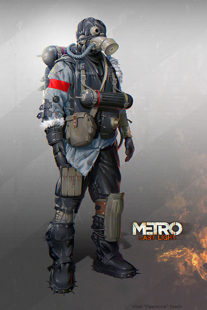 Reich Stalker Art from Metro: Last Light