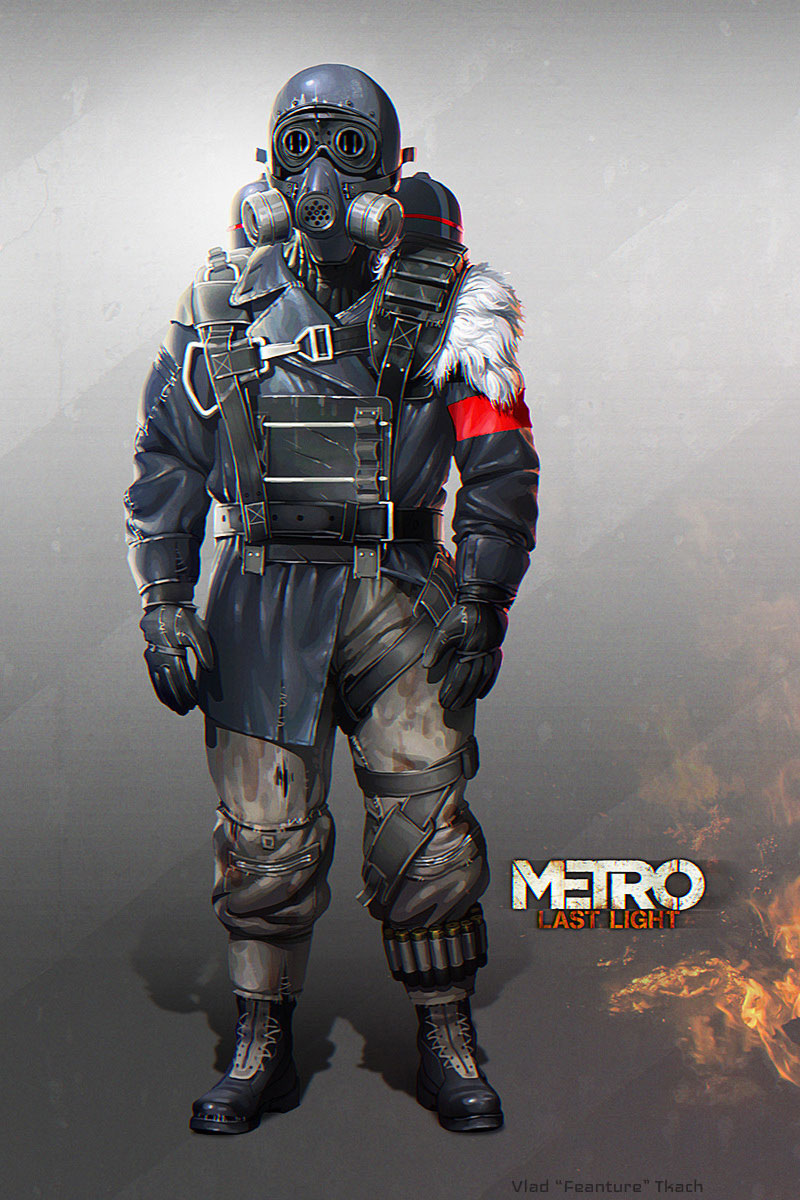 Reich Trooper Art from Metro: Last Light