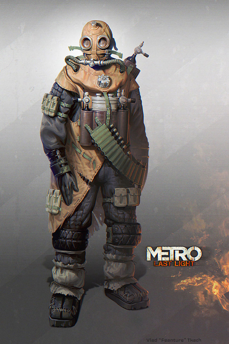 Stalker Art from Metro: Last Light