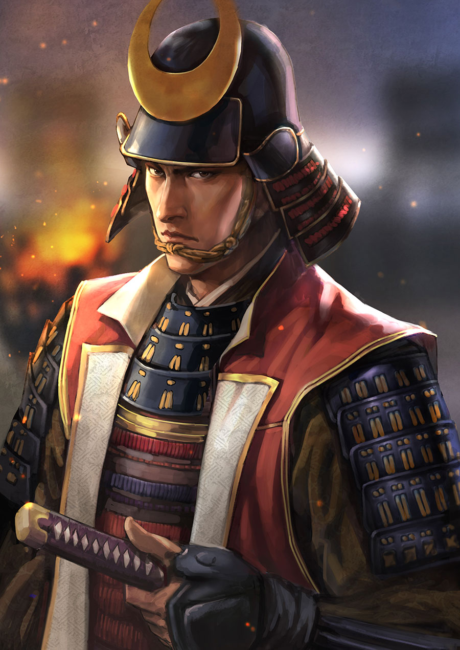 Akechi Mitsuhide Art from Nobunaga's Ambition: Sphere of Influence