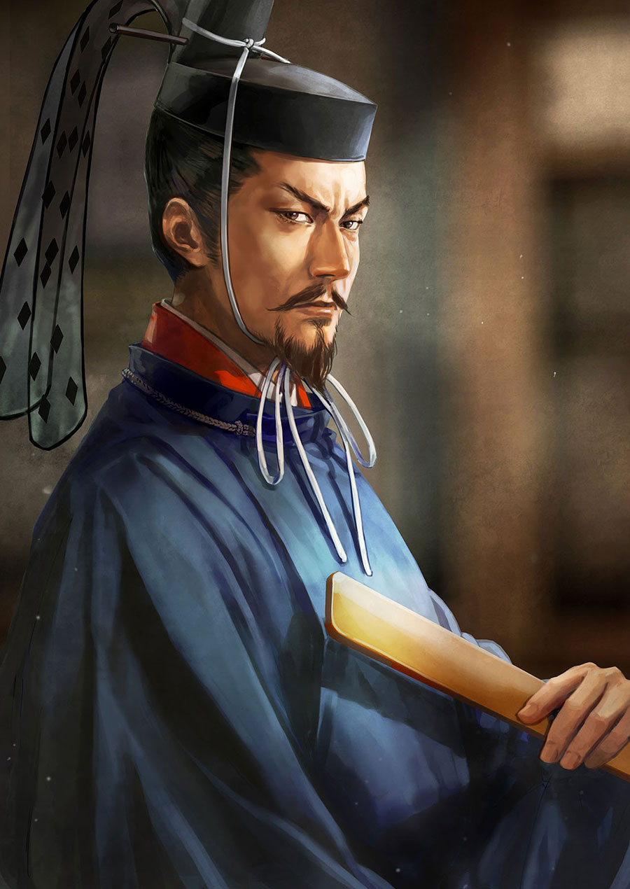 Ashikaga Yoshiaki Art from Nobunaga's Ambition: Sphere of Influence