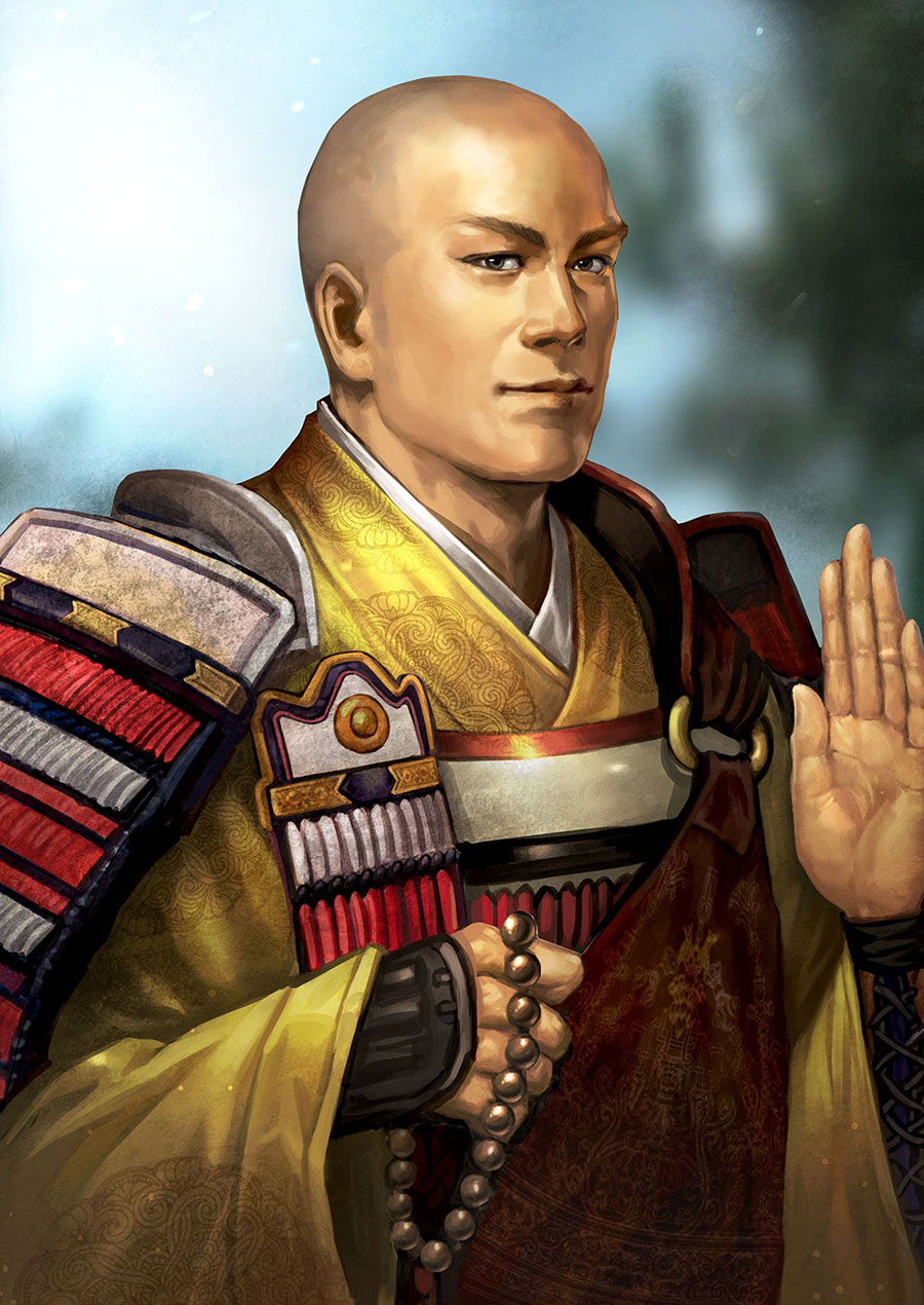 Honganji Kennyo Art from Nobunaga's Ambition: Sphere of Influence
