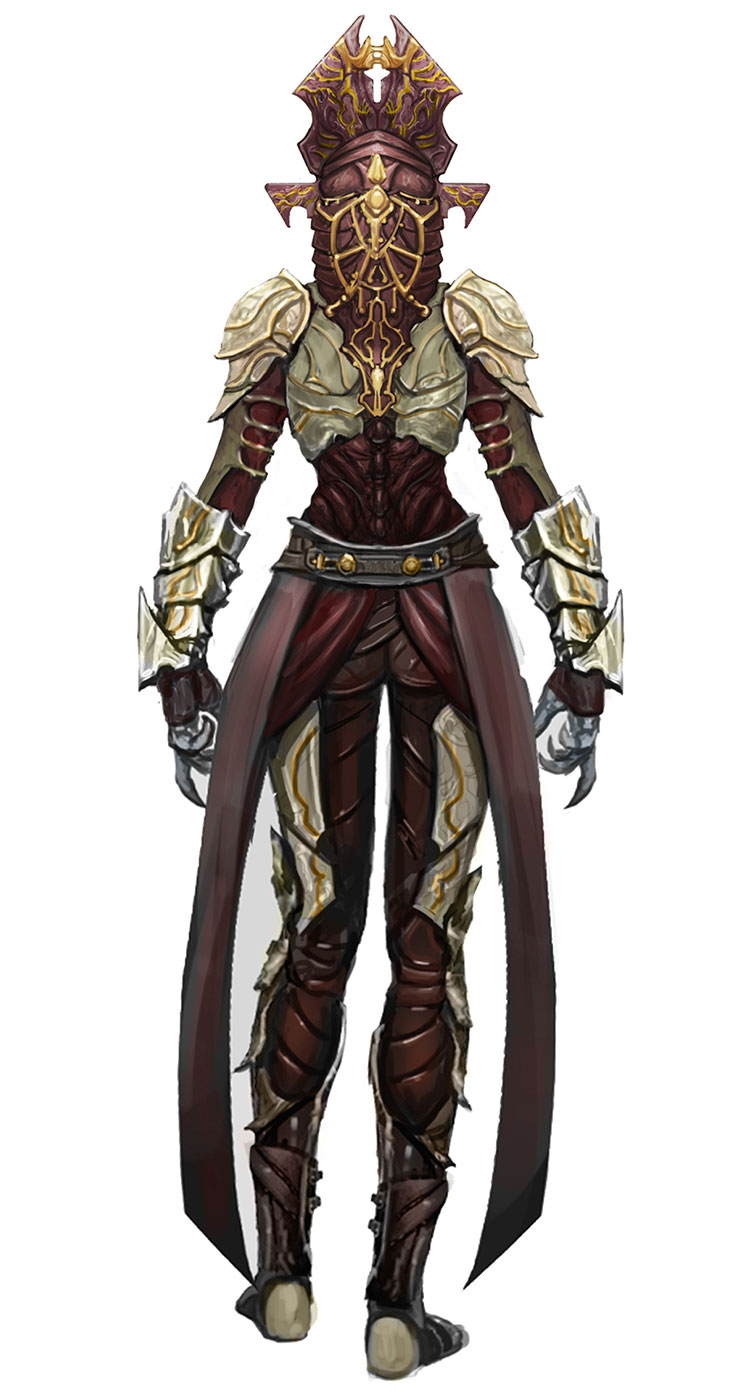 Summoner Back Art from Nosgoth