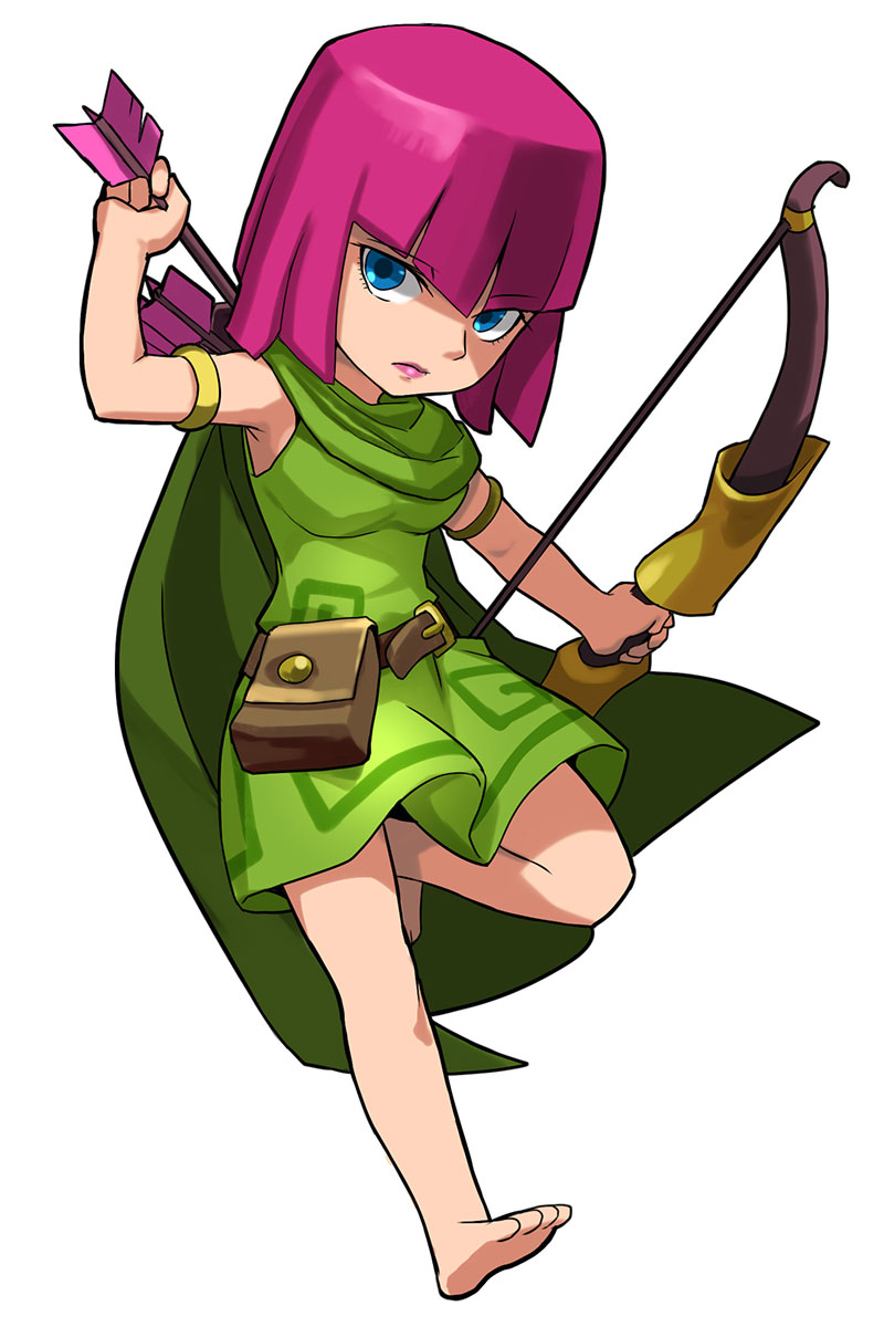 Archer Art from Puzzle & Dragons