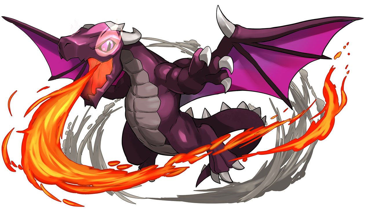 Dragon Level 4 Art from Puzzle & Dragons