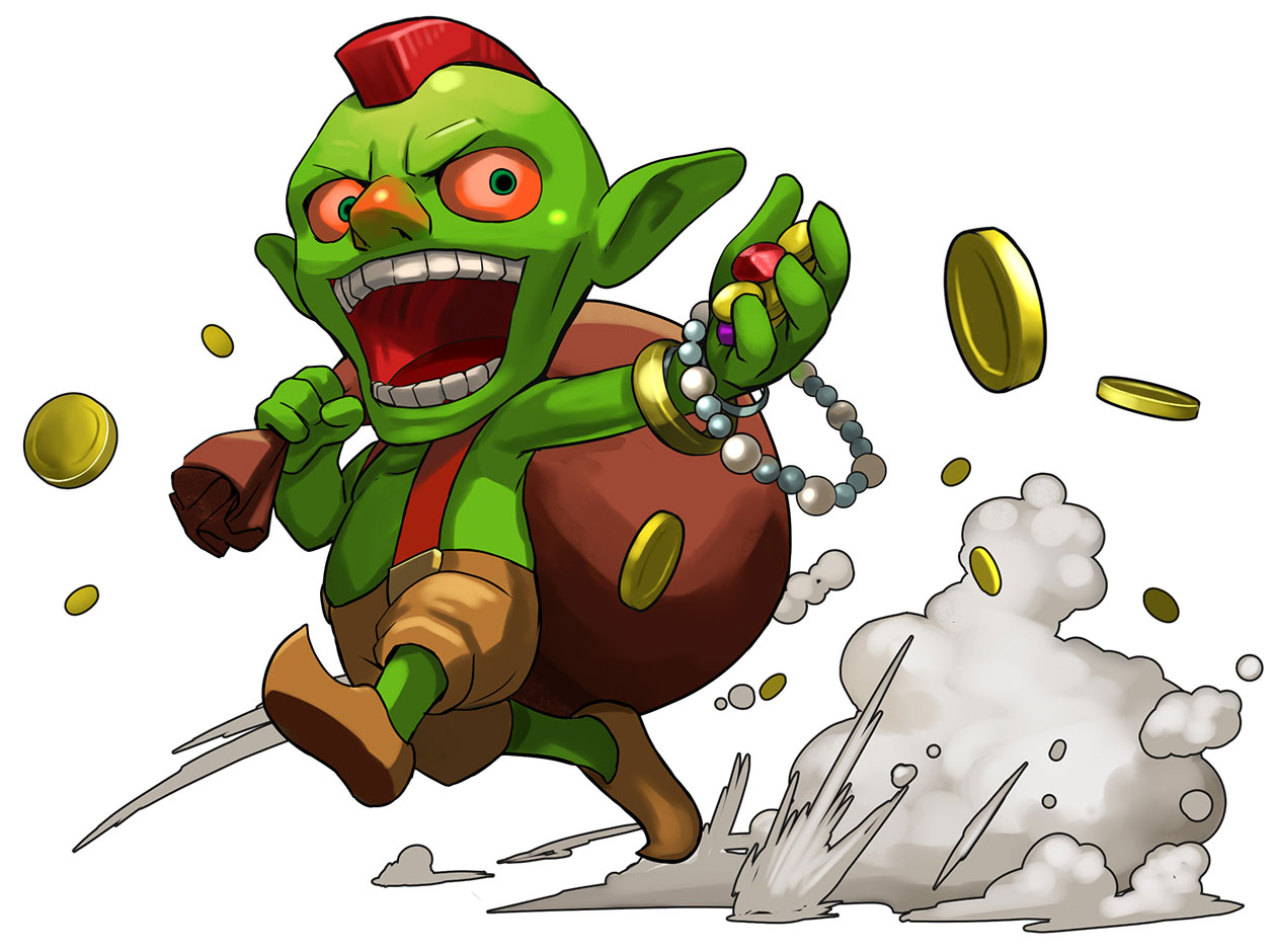 Goblin Level 5 Art from Puzzle & Dragons