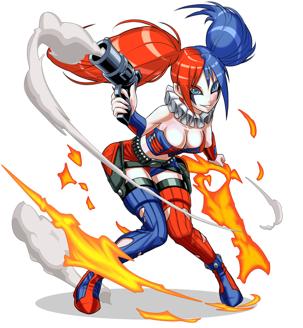 Harley Quinn Art from Puzzle & Dragons