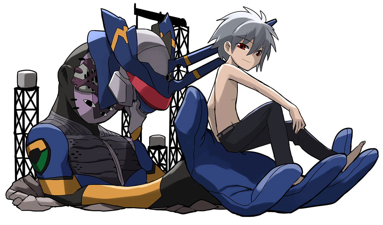 Kaworu Nagisa Art from Puzzle & Dragons
