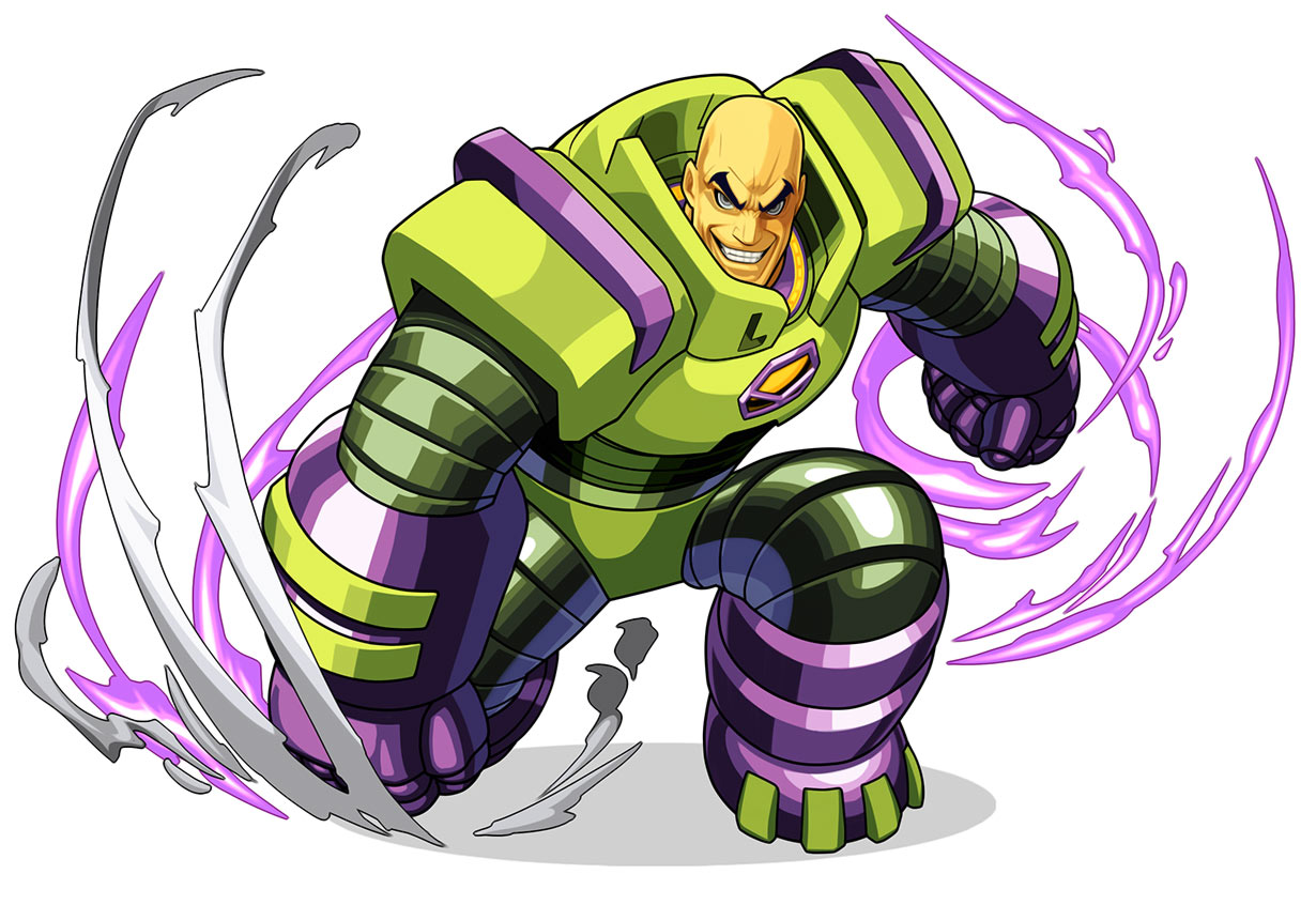 Lex Luthor Art from Puzzle & Dragons