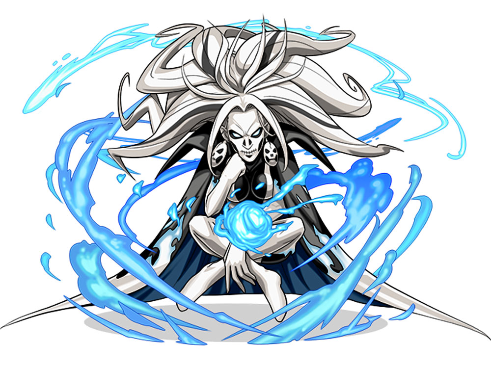 Silver Banshee Art from Puzzle & Dragons