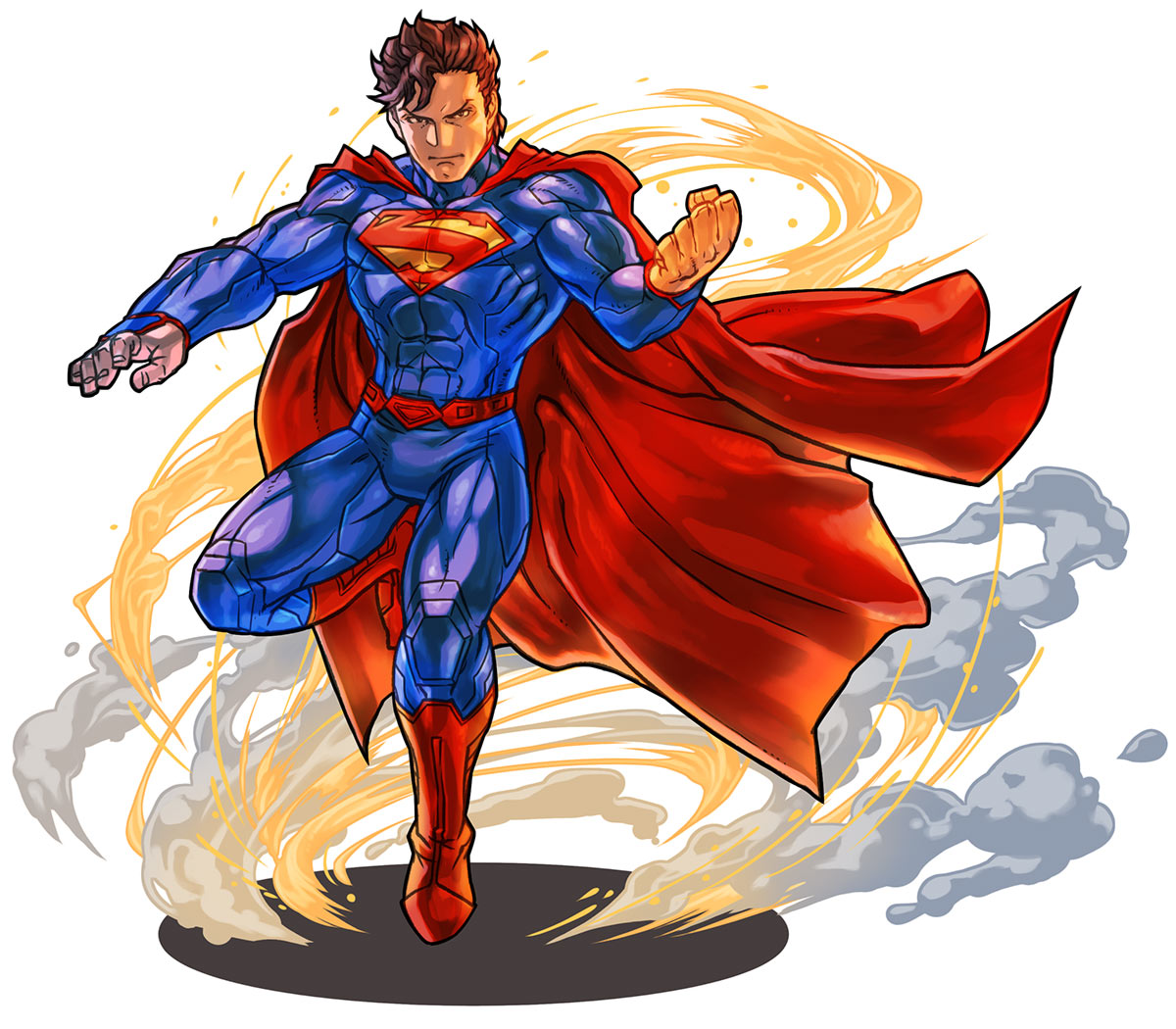 Superman Art from Puzzle & Dragons