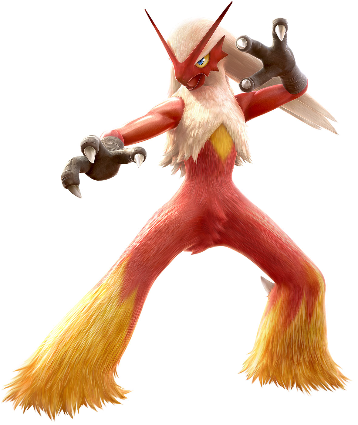 Blaziken Art from Pokkén Tournament