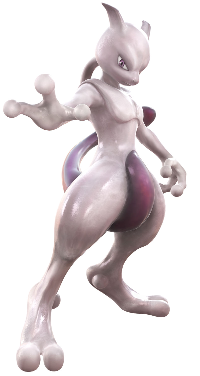 Mewtwo Art from Pokkén Tournament