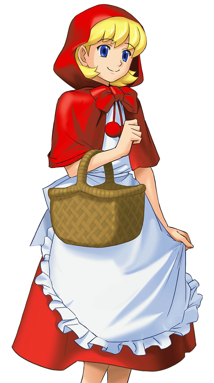 Baby Bonnie Hood Art from Project X Zone 2