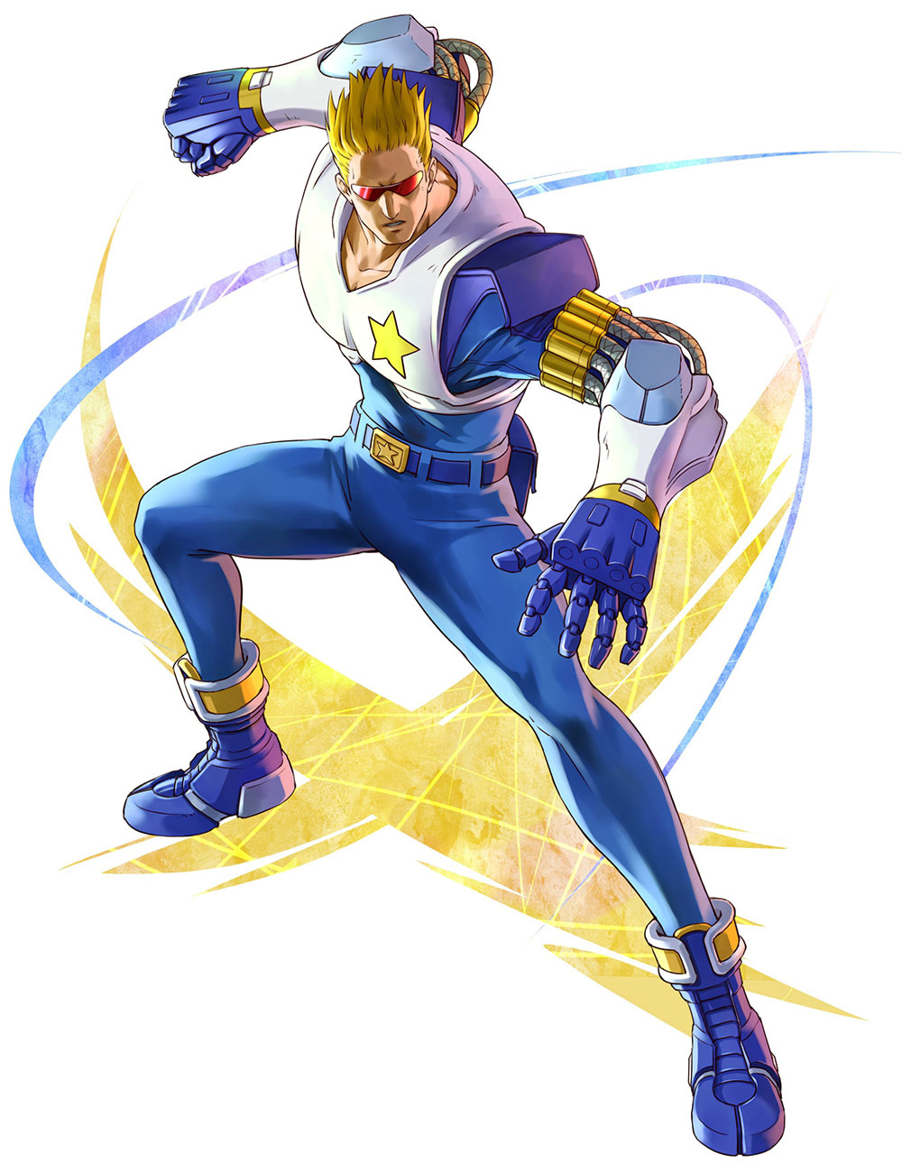 Captain Commando Art from Project X Zone 2