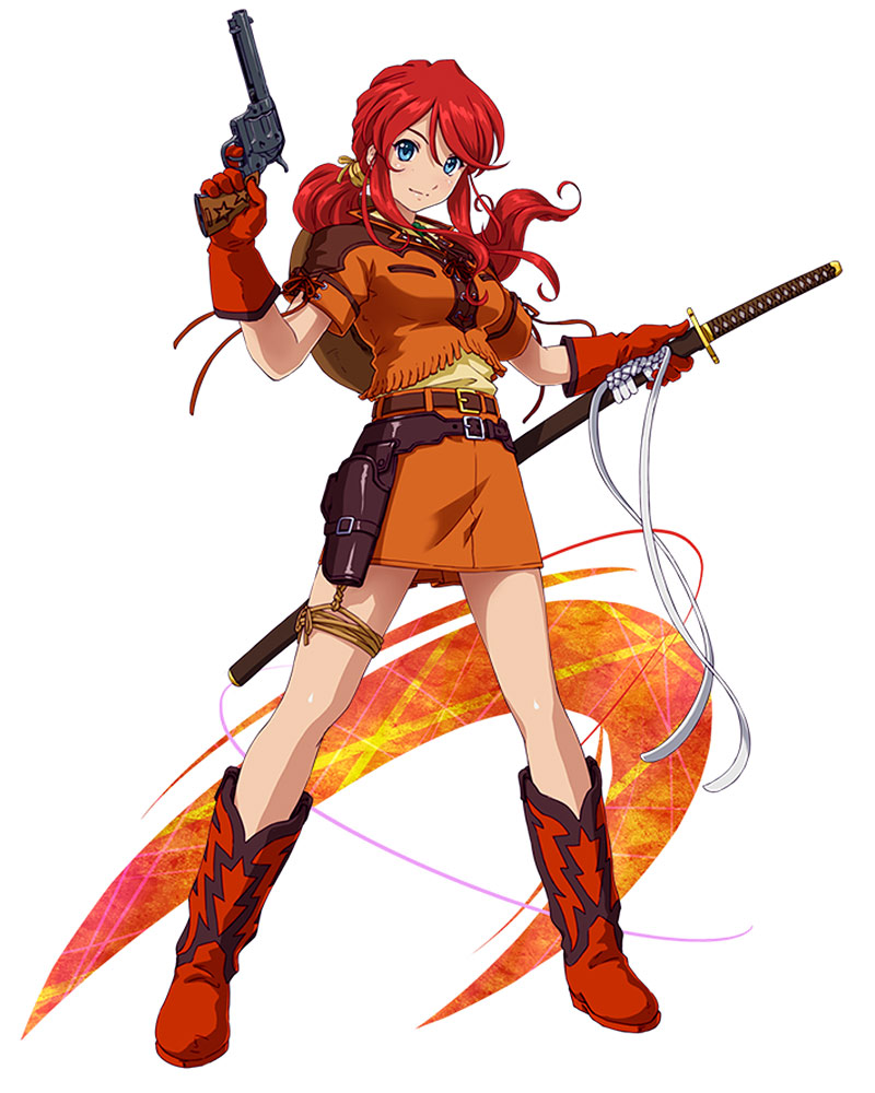Gemini Sunrise Art from Project X Zone 2