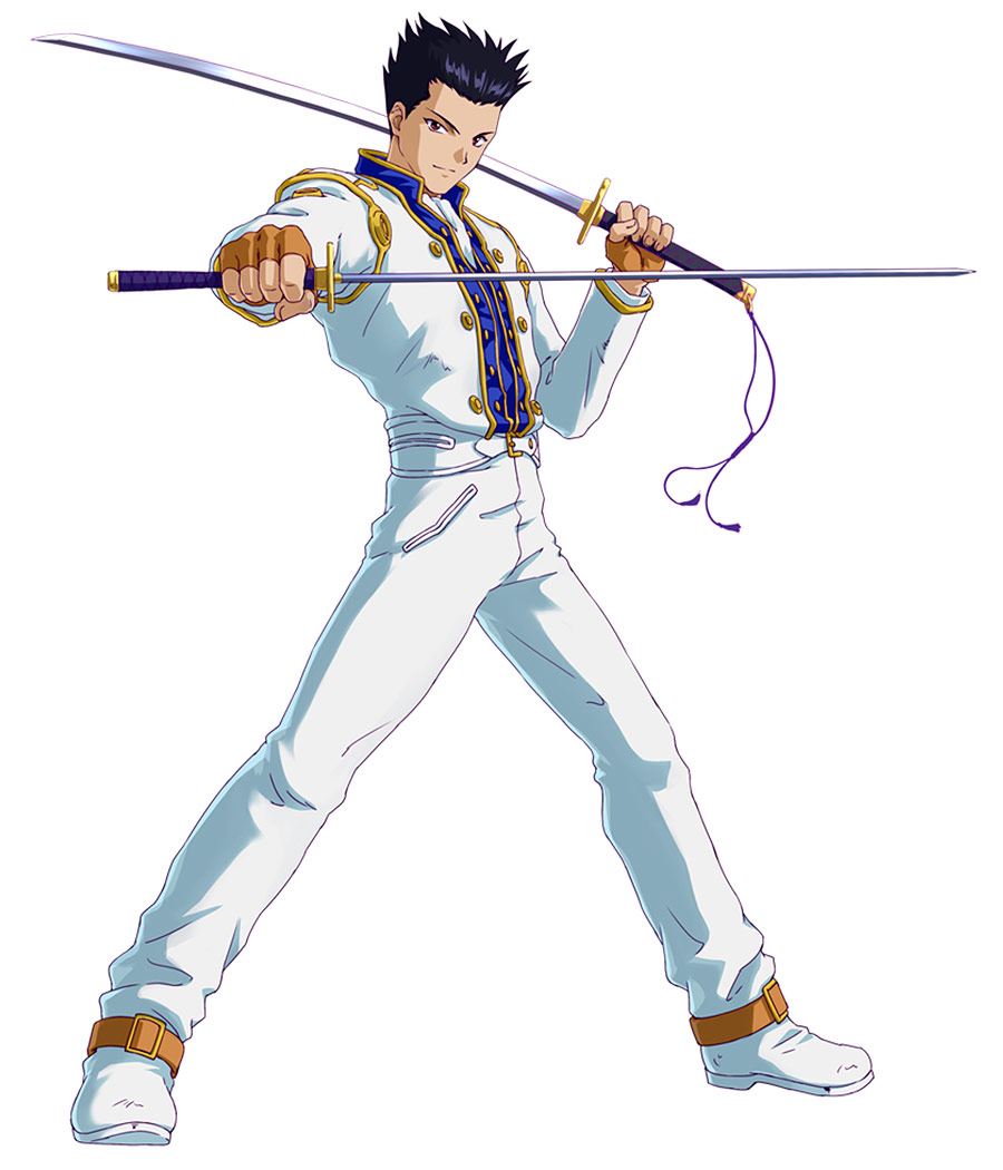 Ichiro Ogami Art from Project X Zone 2