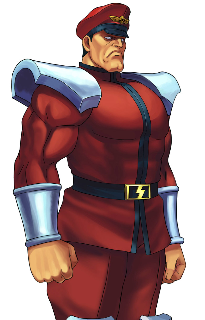 M. Bison Art from Project X Zone 2