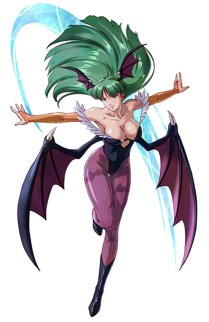 Morrigan Aensland Art from Project X Zone 2