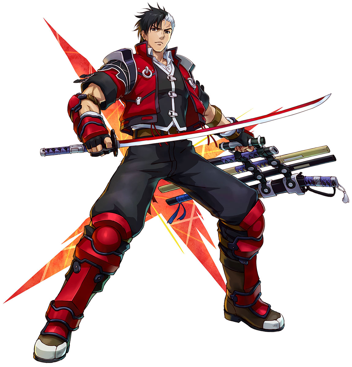 Reiji Arisu Art from Project X Zone 2