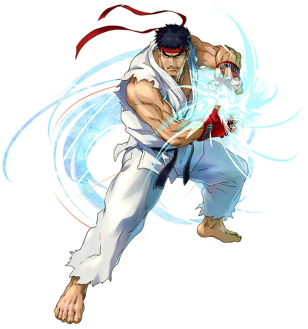 Ryu Art from Project X Zone 2