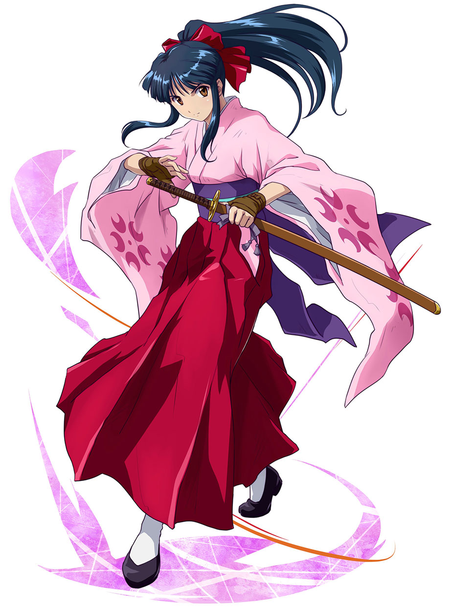 Sakura Shinguji Art from Project X Zone 2