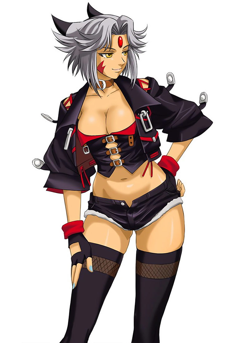 Saya Art from Project X Zone 2