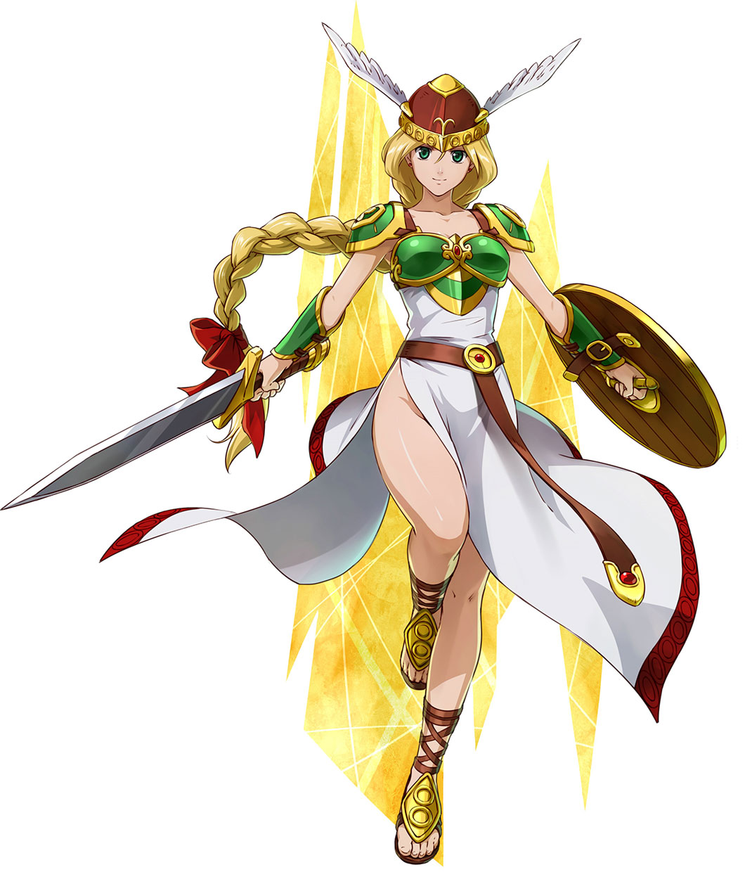 Valkyrie Art from Project X Zone 2