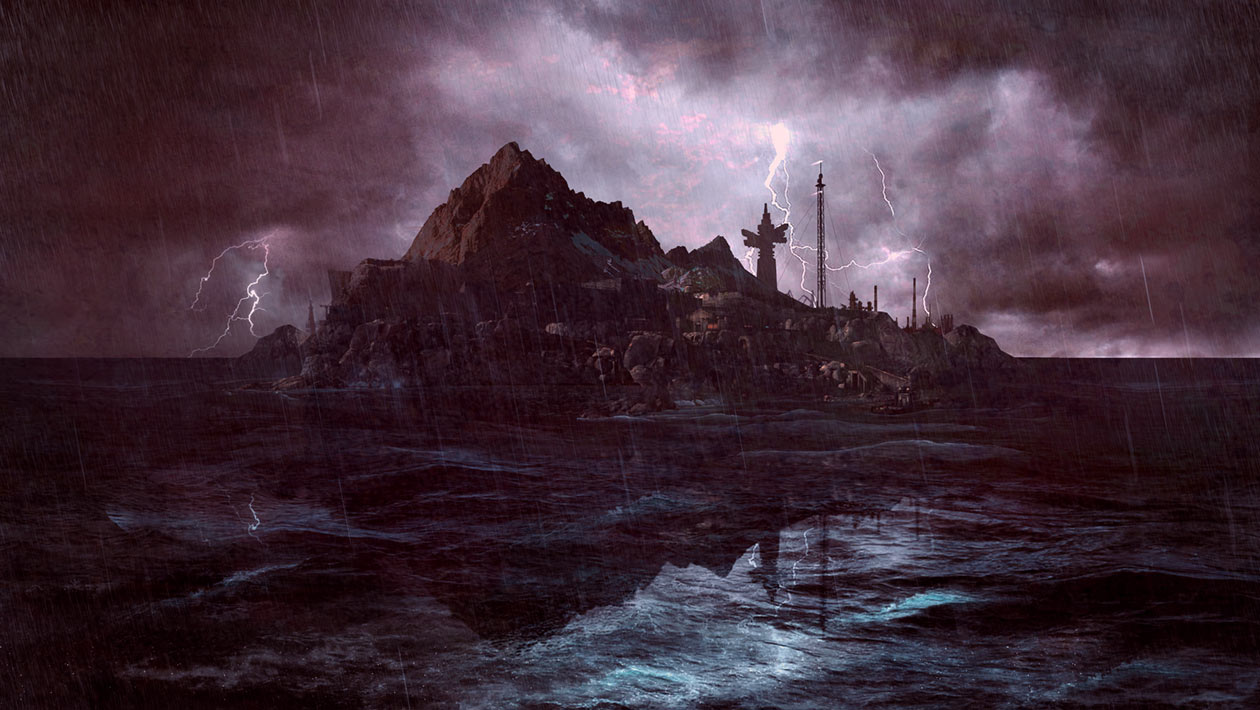 Island Art from Resident Evil: Revelations 2