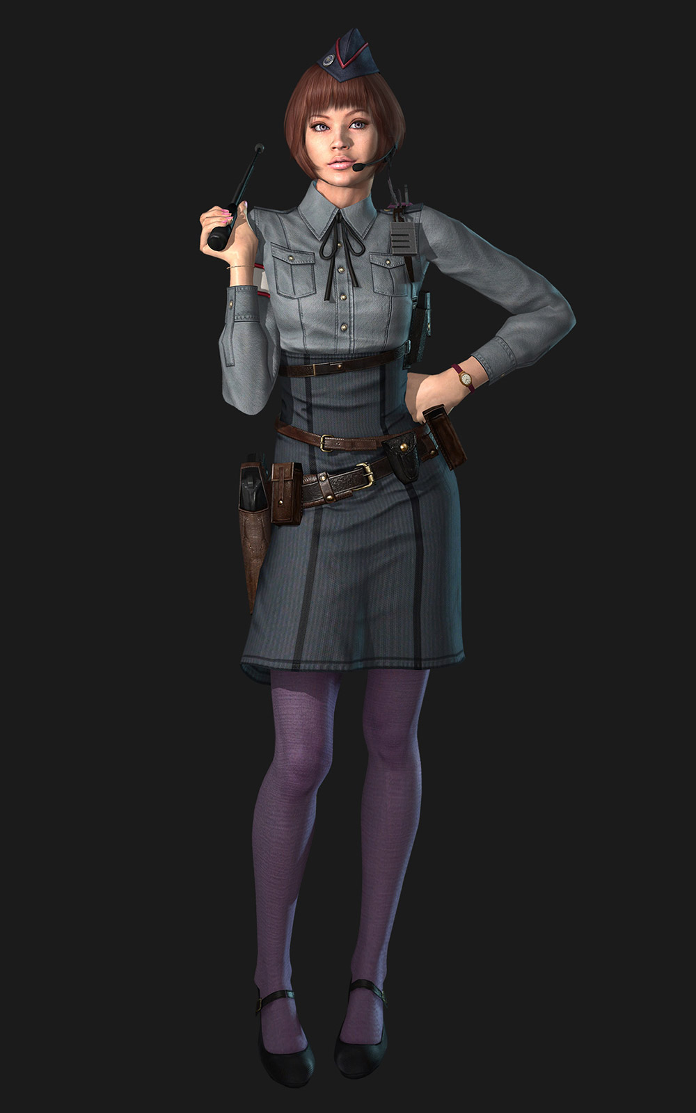 Jessica Sherawat Art from Resident Evil: Revelations 2