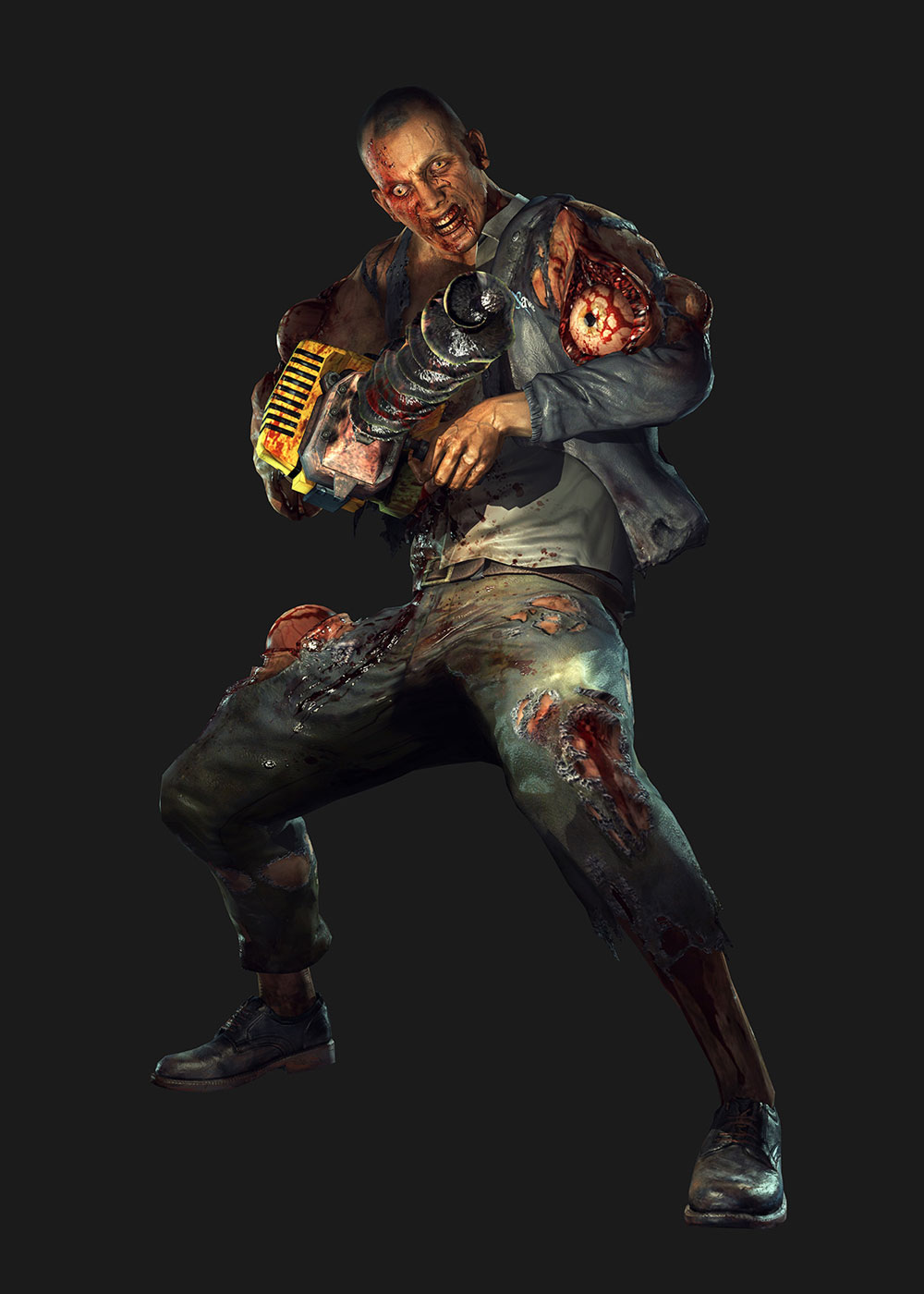 Mutant Pedro Art from Resident Evil: Revelations 2