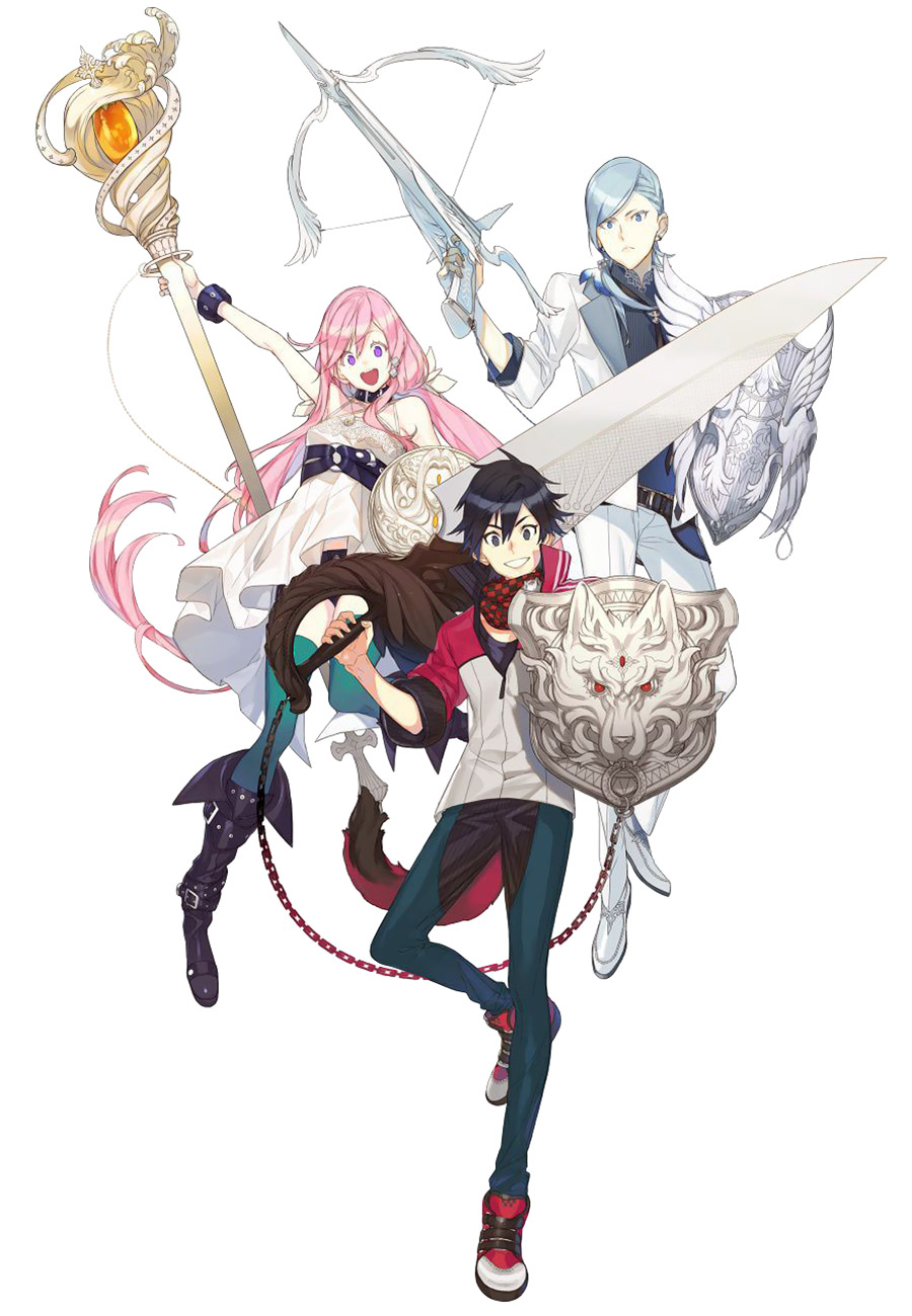 Main Characters Art from Ray Gigant