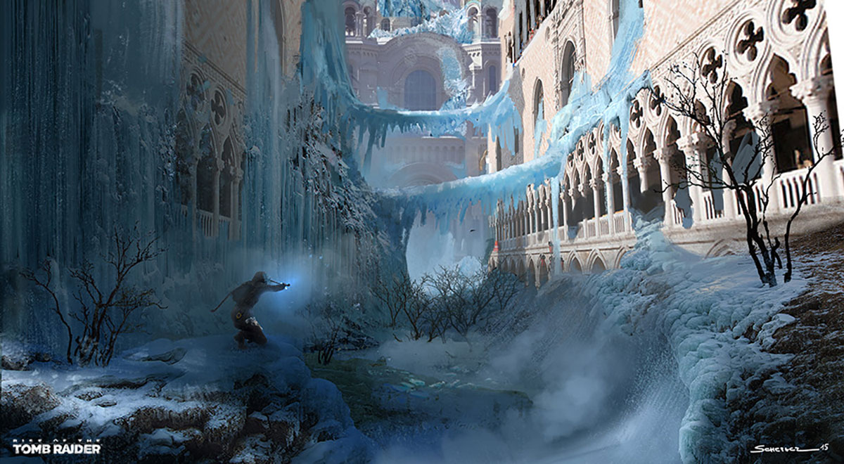 Kitezh Street Art from Rise of the Tomb Raider