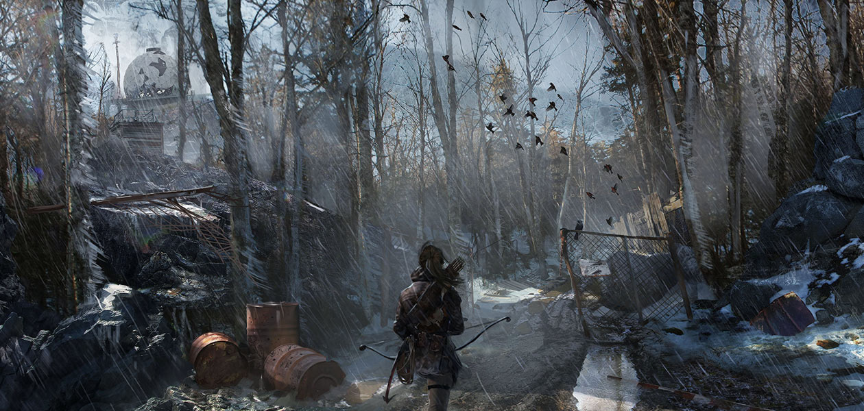 Siberian Wilderness Art from Rise of the Tomb Raider