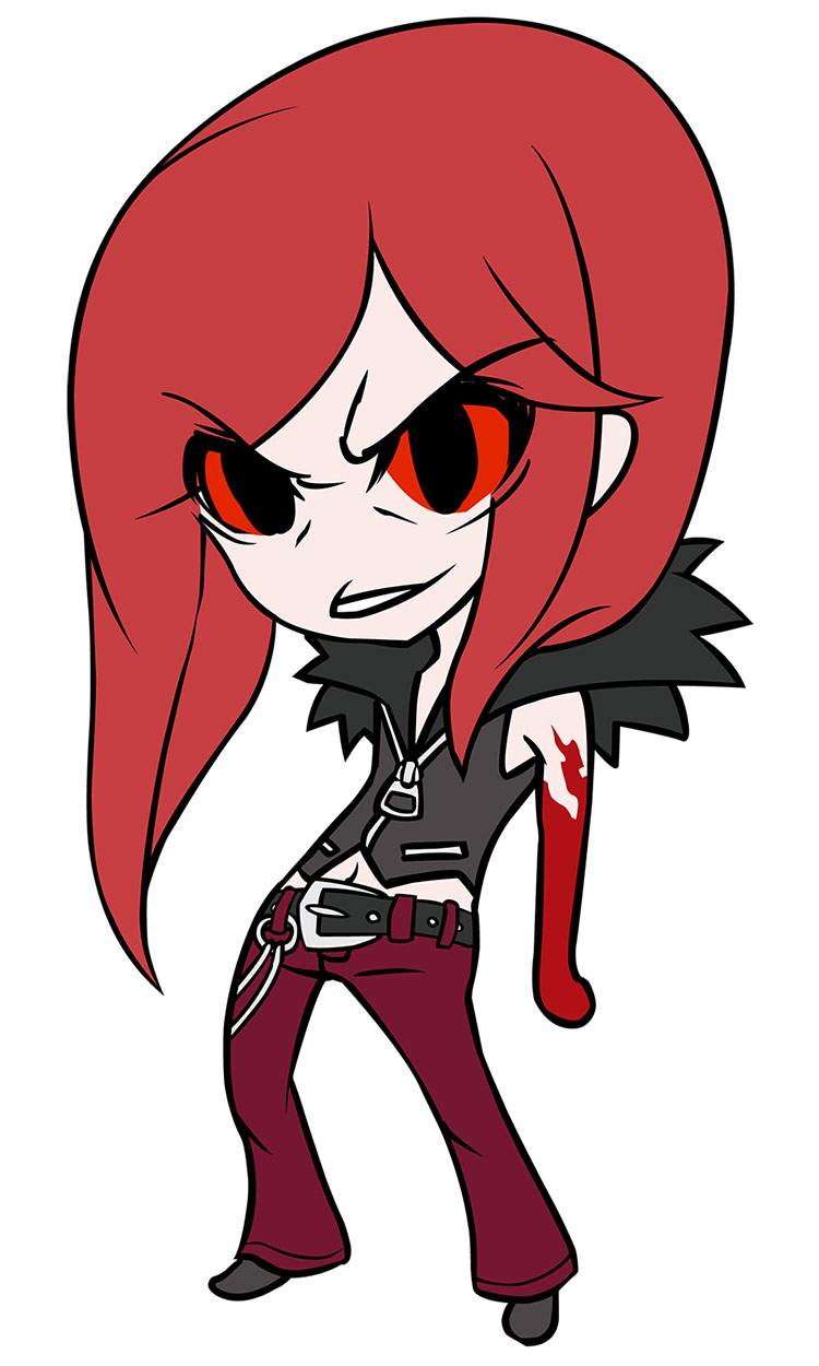 Carmine SD Art from Under Night In-Birth