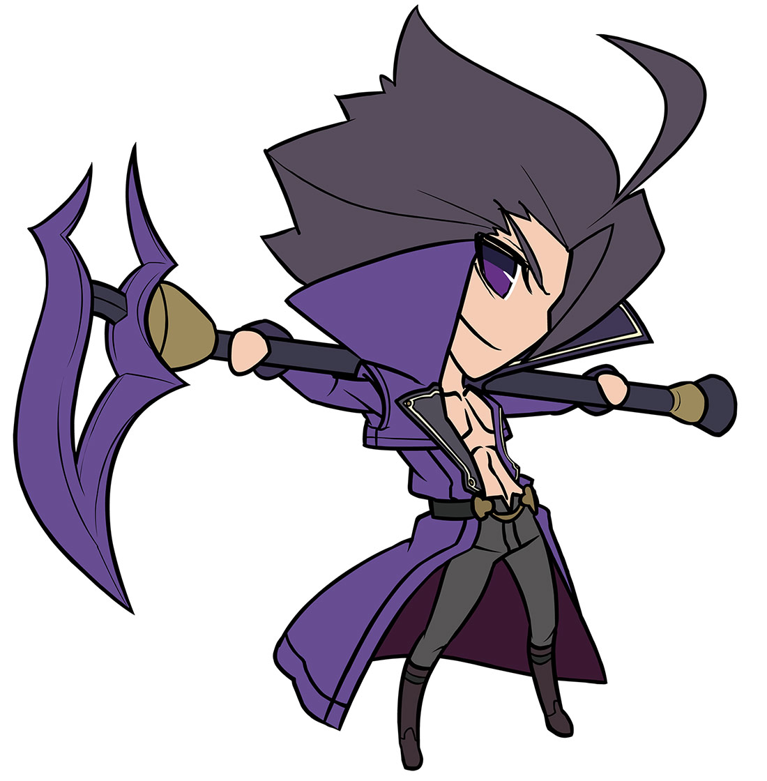 Gordeau SD Art from Under Night In-Birth