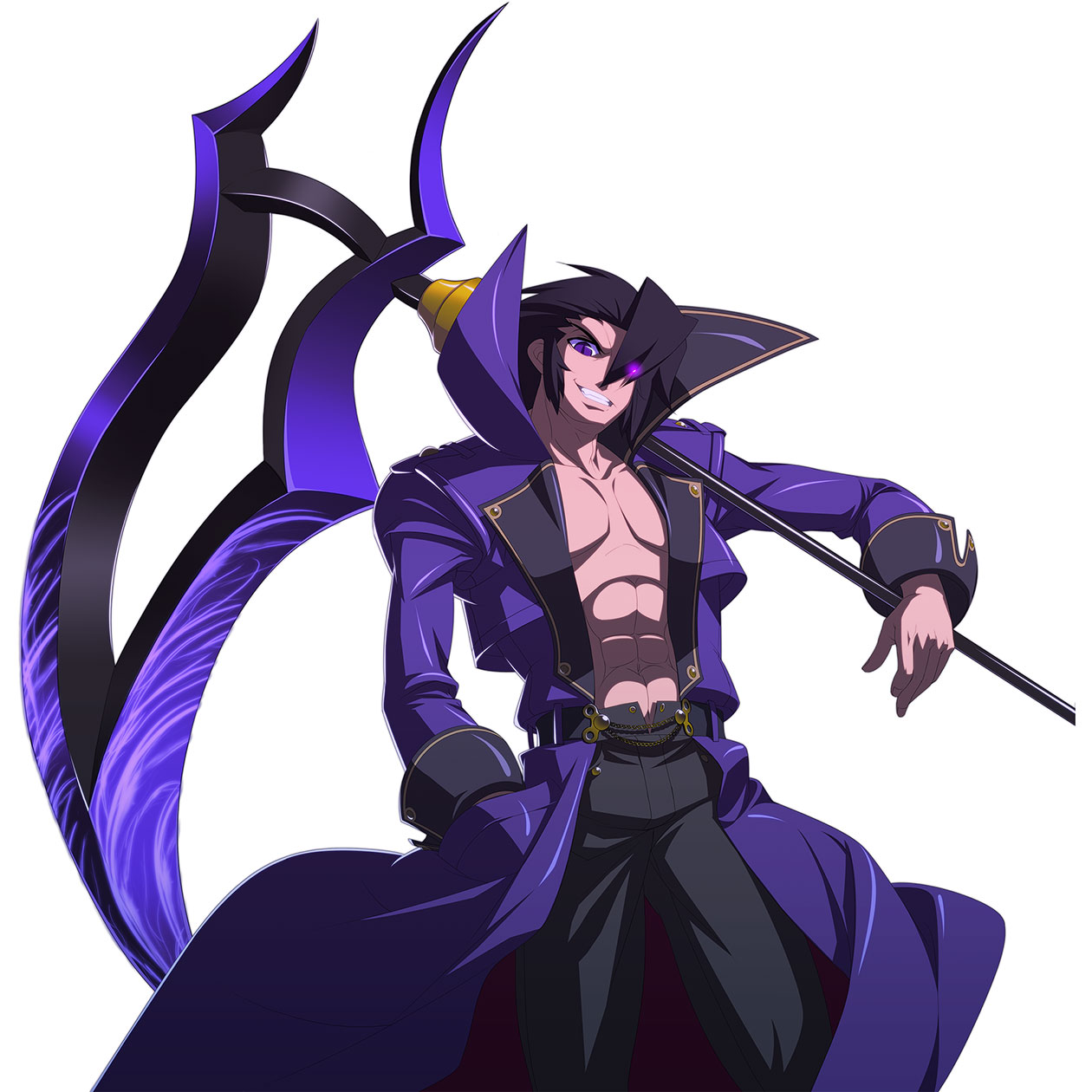 Gordeau Victory Pose Art from Under Night In-Birth